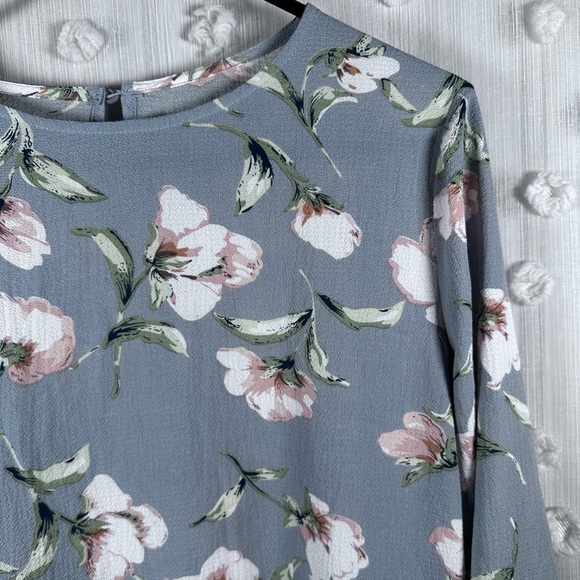 Women’s Floral Long Sleeve Dress Size Large - Picture 8 of 11